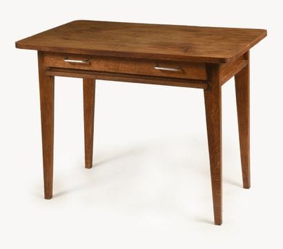 René GABRIEL (1890–1950)
Small oak desk with...