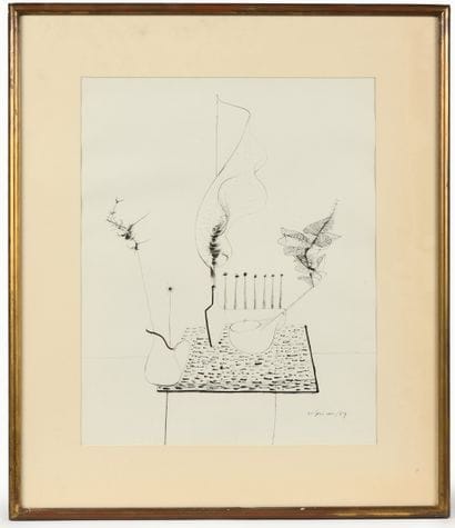 Leonardo DELFINO (1928–2022) 
Still Life
Drawing...