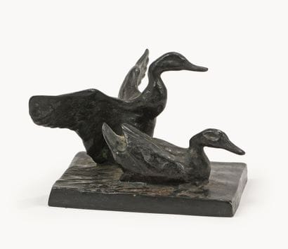Pierre Emile THORAIN (1904–1983)
Ducks 
Bronze...