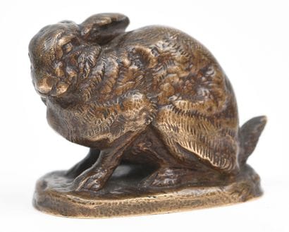 Antoine-Louis BARYE (1796-1875)
Lièvre effrayé
Sujet...