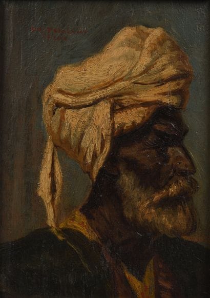 A la manière de Eugène DELACROIX (1798-1863)
Personnage...
