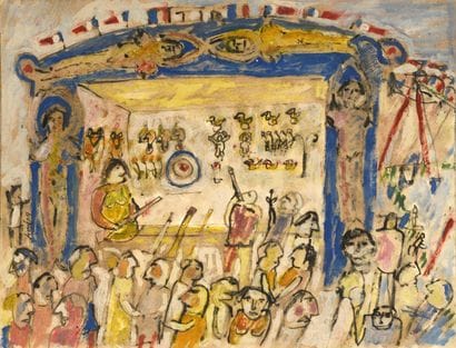 Armand AVRIL (1926-2025)
Le stand de tir,...