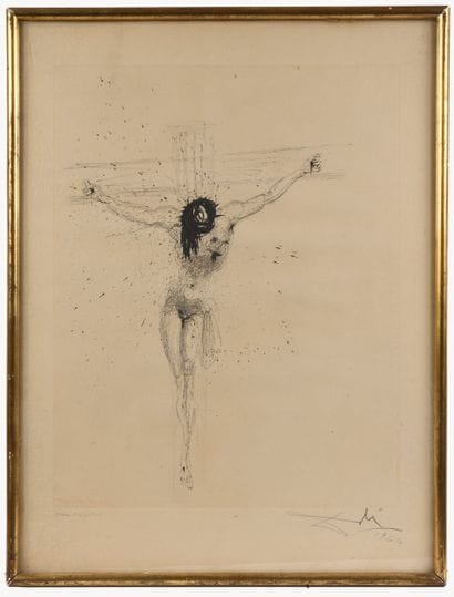Salvador DALI
Christ en croix, 1964
Eau-forte...