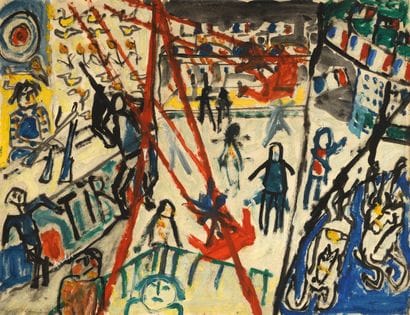 Armand AVRIL (1926-2025)
Fête foraine, 2016
Huile...