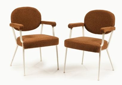 Work from the 1960s
Pair of white-lacquered...