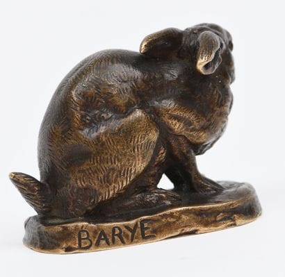 Antoine-Louis BARYE (1796-1875)
Lièvre effrayé
Sujet...