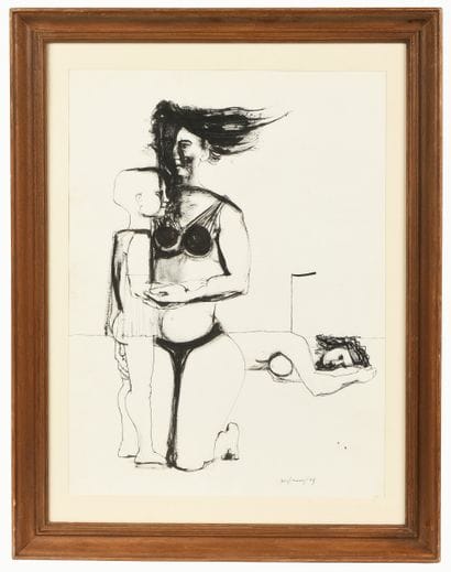 Leonardo DELFINO (1928–2022) 
Figures
Drawing...