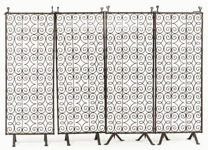 Work from the 1950s
A set of four partition...