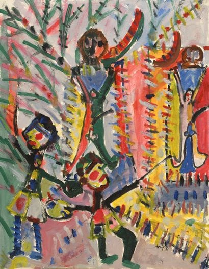 Armand AVRIL (1926-2025)
Le peintre et son...