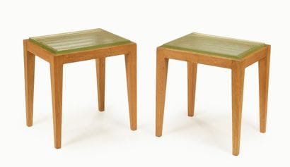 Travail FRANCAIS
Paire de bouts de canapé...