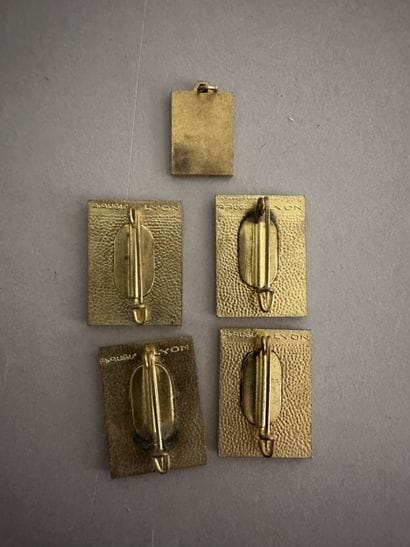 France
Lot de 5 insignes du navire 