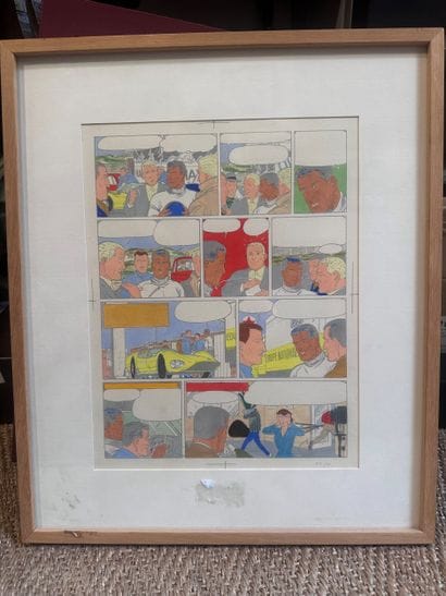 GRATON, Jean (Studios)
Michel Vaillant
Gouache...