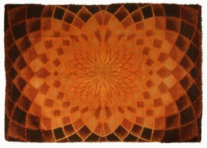 Travail 1970
DESSO éditeur 
Tapis en laine...
