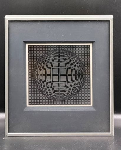 Victor VASARELY, 1906-1997
deux sérigraphies...