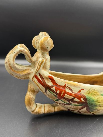 Émile GALLÉ (1846 - 1904)
An earthenware...