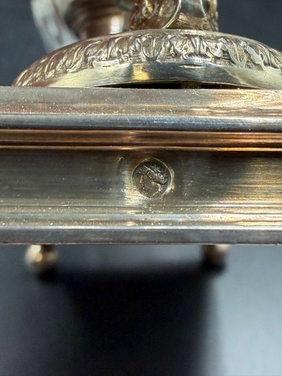 Paire de salières de table en argent (950)
(Cérès,...