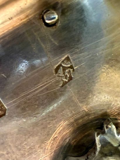 Paire de salières de table en argent (950)
(Cérès,...