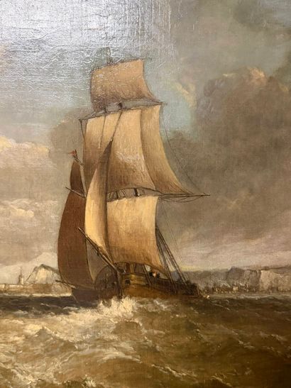 Alfred Vicker, 1786-1868
Brise côtière à...
