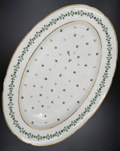 Manufacture du Duc d'Angoulême
Large oval...