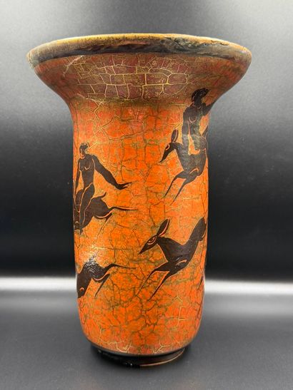 Jean MAYODON (1893 - 1967)
Ceramic horn-shaped...