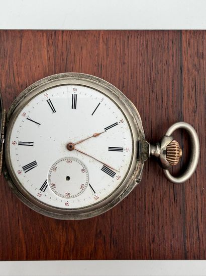 Pocket watch in silver (950)
The case is...