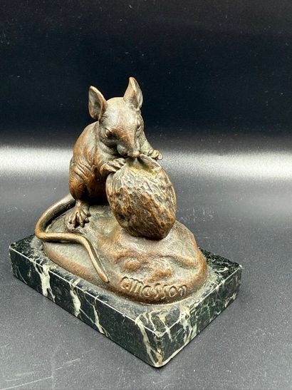 Charles MASSON, d'après
Souris mangeant une...