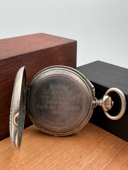 Pocket watch in silver (950)
The case is...