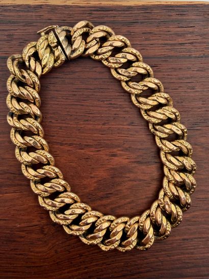 Bracelet in 18K (750) yellow gold
(eagle...