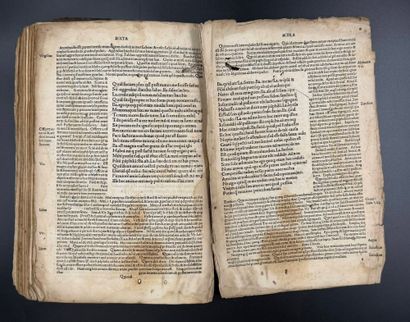 Incunable de Venise 1490
Les Comédies de...
