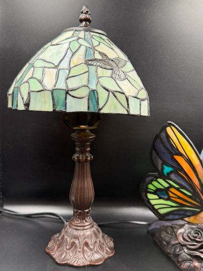 Tiffany, in the taste of
Set of two lamps....