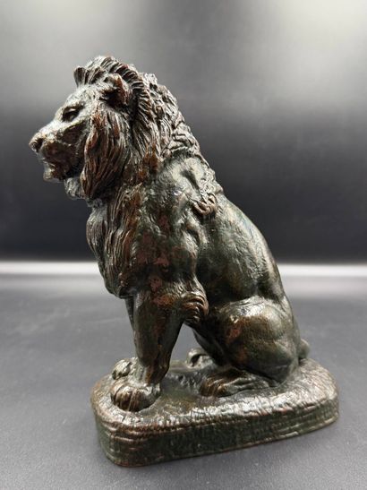 Louis Antoine BARYE, d'après
Le lion
bronze...