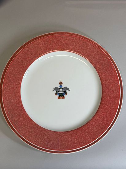 CARTIER
Service de table en porcelaine de...