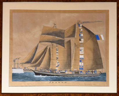 PAJOT Paul-Emile (1870-1930)
La goelette...
