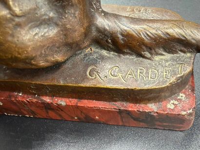Georges GARDET, d'après
Chat se grattant...