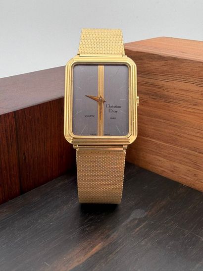 Christian Dior
Men's wristwatch in 18k (750)...