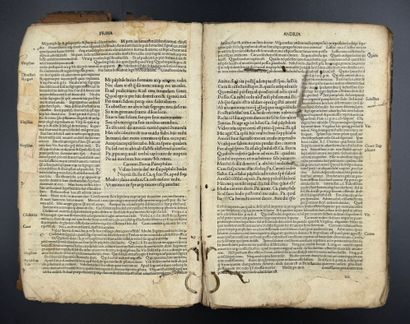 Incunable de Venise 1490
Les Comédies de...