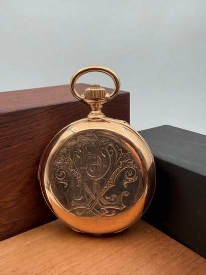Louis AUDEMARS Gousset watch
in 18K (750)...