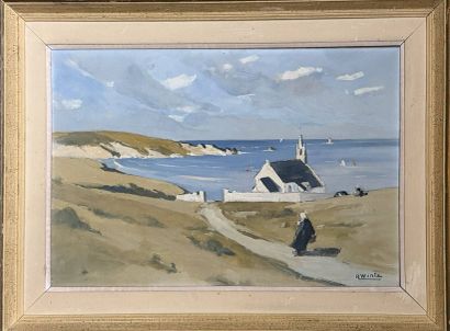 Raymond WINTZ (1884-1956)
Bigoudene au retour...