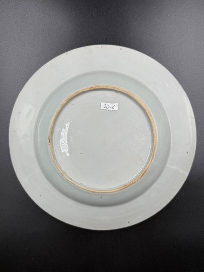 Compagnie des Indes
Porcelain plate decorated...