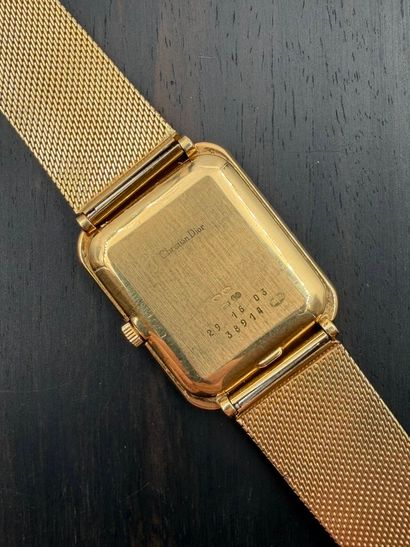 Christian Dior
Men's wristwatch in 18k (750)...