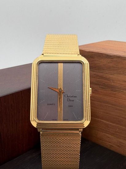 Christian Dior
Men's wristwatch in 18k (750)...
