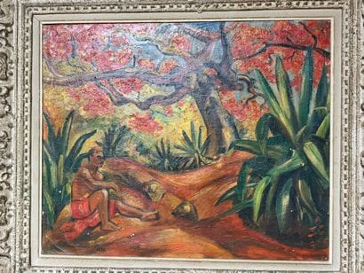 Roland MASCART, 1909-1988
Canaque sous un...