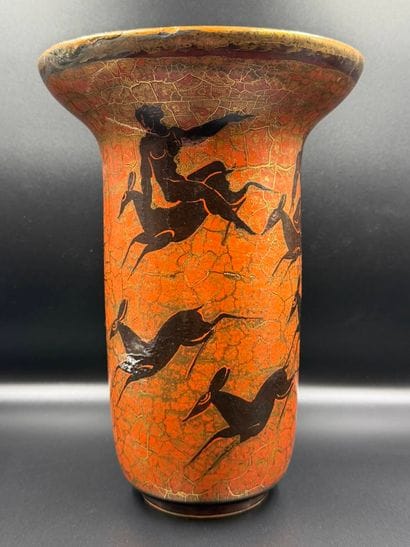 Jean MAYODON (1893 - 1967)
Ceramic horn-shaped...
