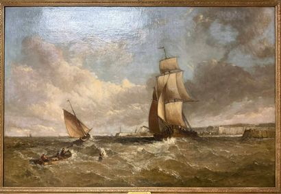 Alfred Vicker, 1786-1868
Brise côtière à...