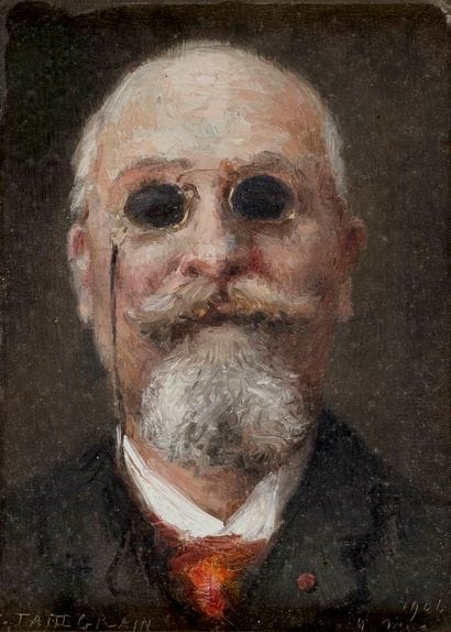 TATTEGRAIN Francis, 1852-1915,
Portrait d'homme...