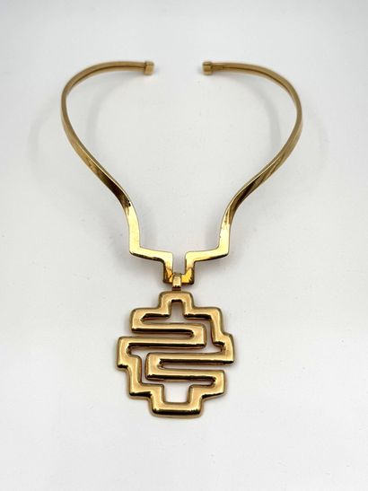 LALAOUNIS
Torque necklace in 18K (750) gold,...