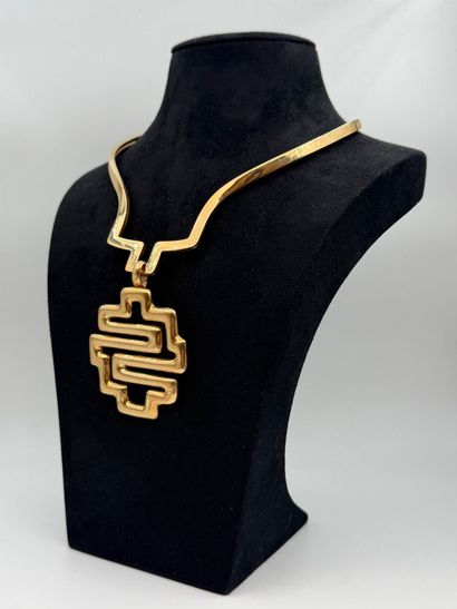 LALAOUNIS
Torque necklace in 18K (750) gold,...