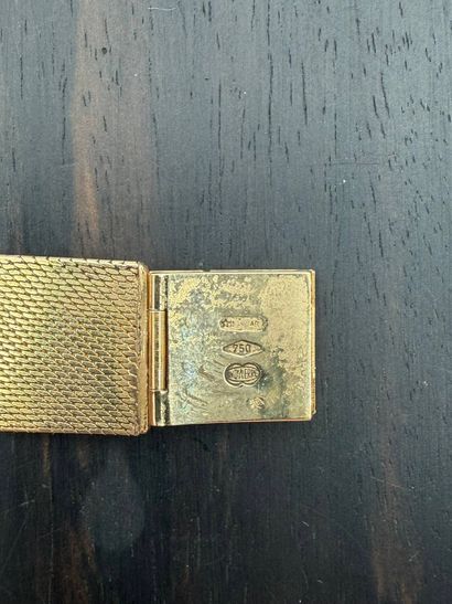 Christian Dior
Men's wristwatch in 18k (750)...