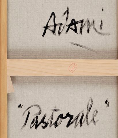 ADAMI Valerio, né en 1935,
Pastorale, 2014,...