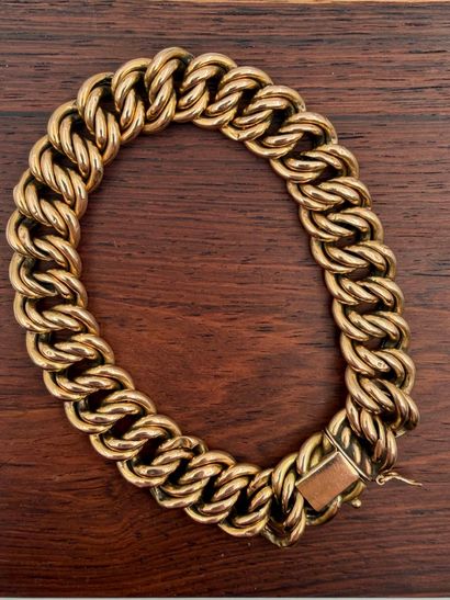 Bracelet in 18K (750) yellow gold
(eagle...